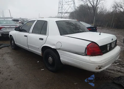 2011 Ford Crown Victoria Police Interceptor from USA, damaged, VIN 2FABP7BV7BX180593